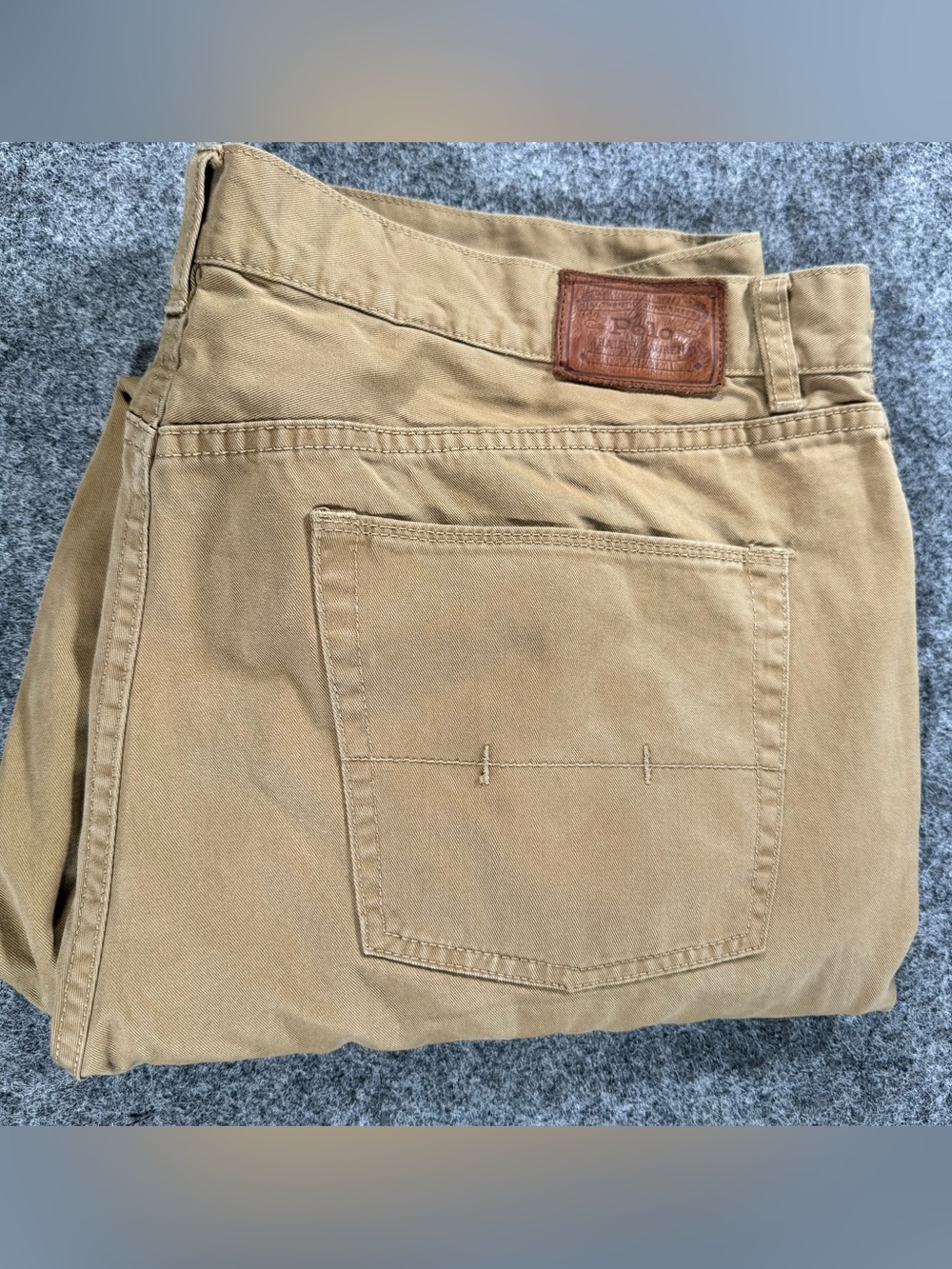 Polo Ralph Lauren 650 Pants Mens 40x32 Khaki